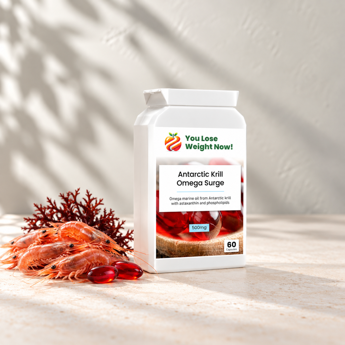 Antarctic Krill Oil Omega Surge