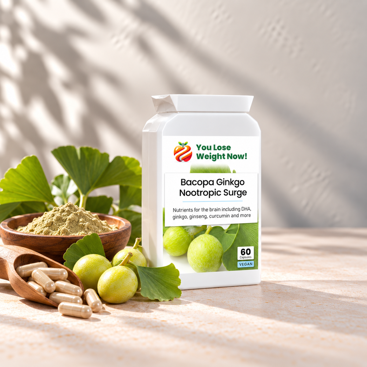 Bacopa Ginkgo Nootropic Surge