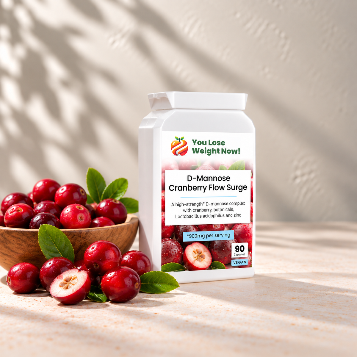 D-Mannose Cranberry Flow Surge