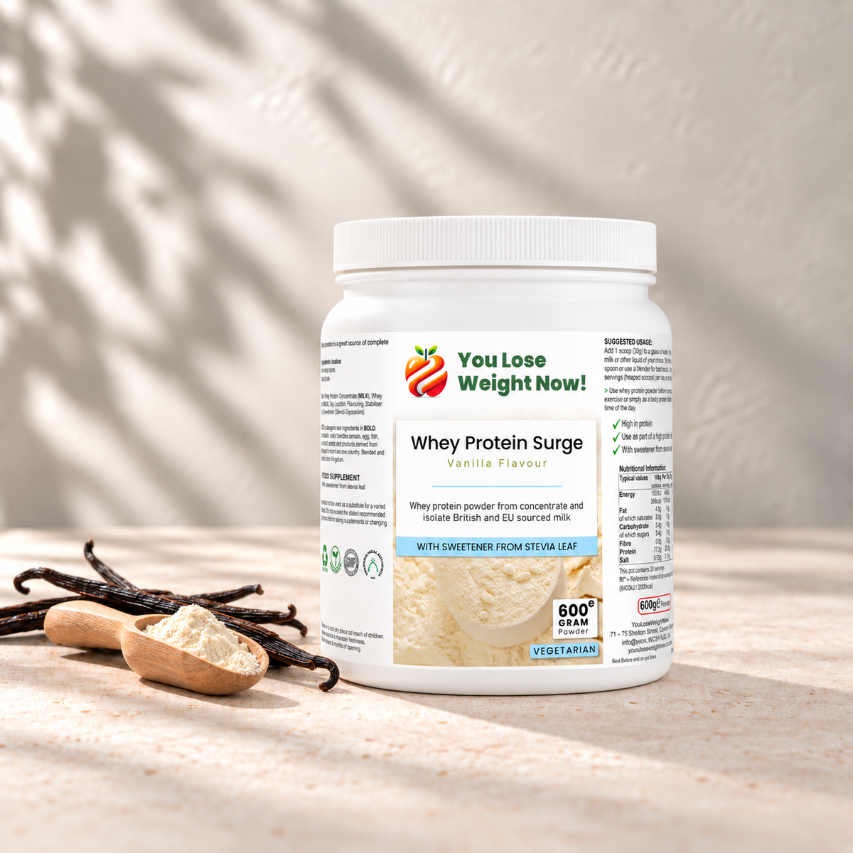 WheyNourish (Vanilla Flavour) — Whey Protein Surge