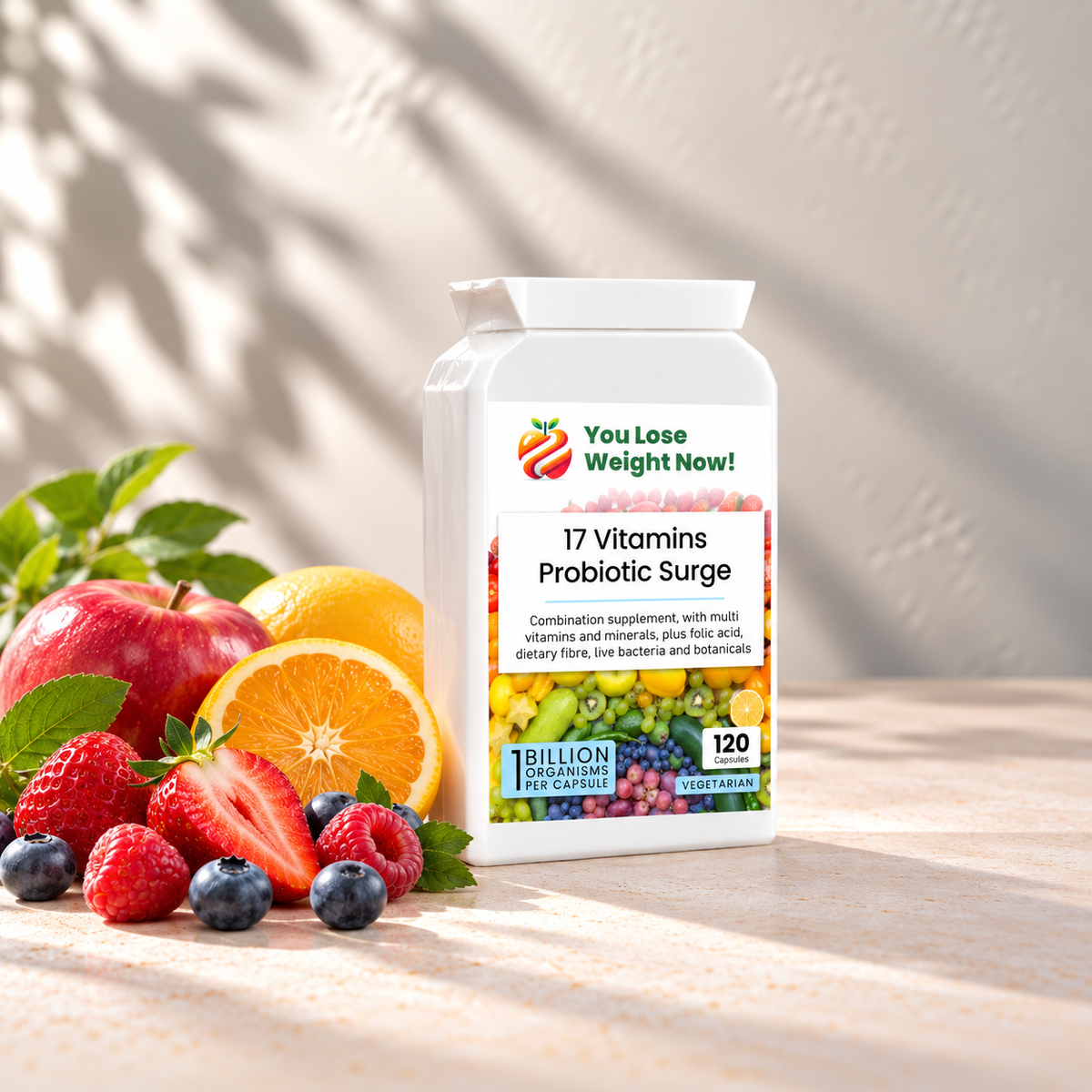 17 Vitamins Probiotic Surge