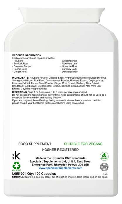 Col-Clear B X 100 Veg-Caps; Inner Purity Blend; Specialist Supplements